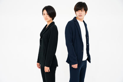 吊り編みスウェットスーツ　上下セットアップ