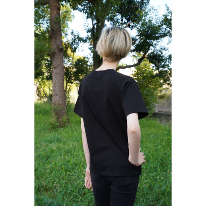 T-shirt épais brodé du logo