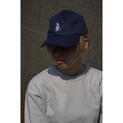 ロゴ刺繍キャップ