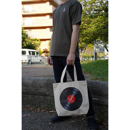 Sac fourre-tout pour disques (sac fourre-tout en toile épaisse)